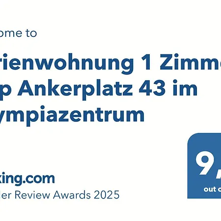 1 App Ankerplatz 43 Im Olympiazentrum 아파트 *