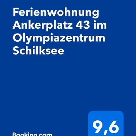 Ankerplatz 43 Im Olympiazentrum Schilksee *